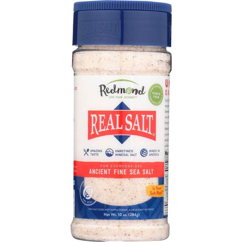 Redmond Redmond Realsalt Nature's First Sea Salt Fine, 9 oz