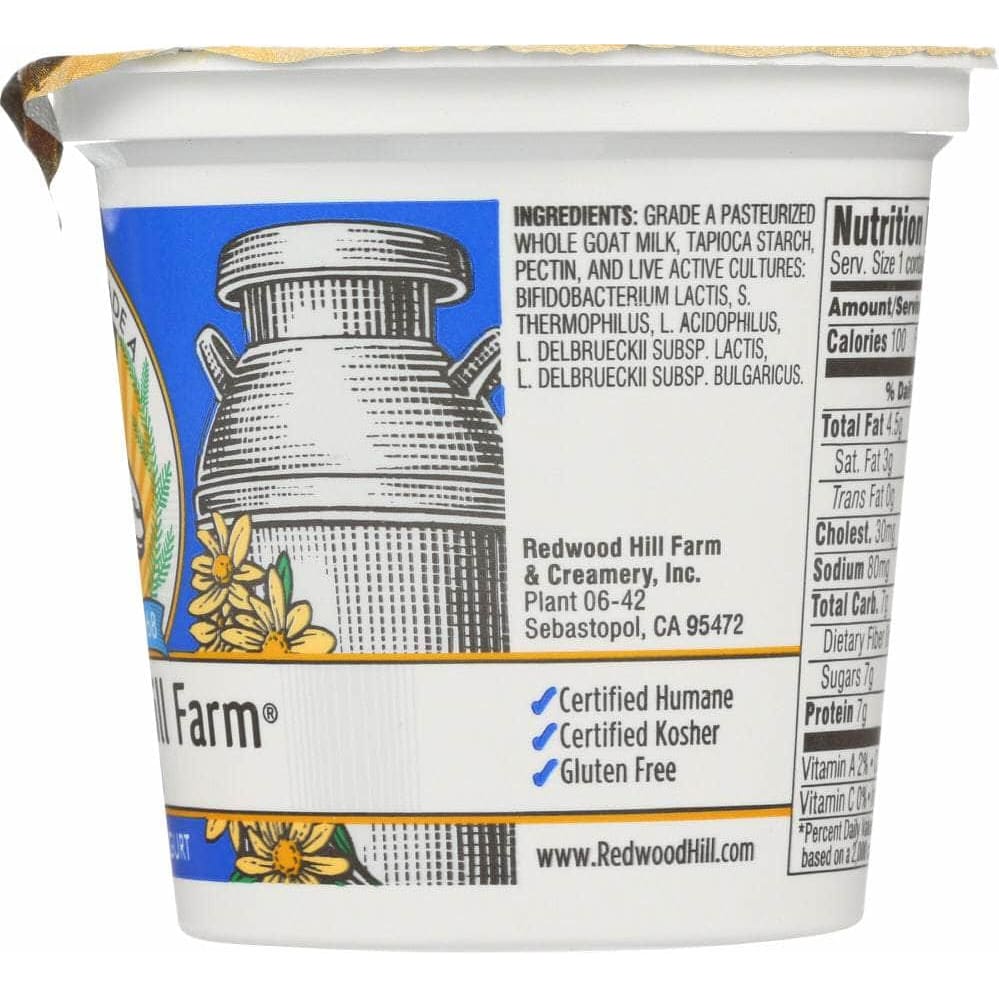 Redwood Hill Farm Redwood Hill Farm Plain Goat Milk Yogurt, 6 oz