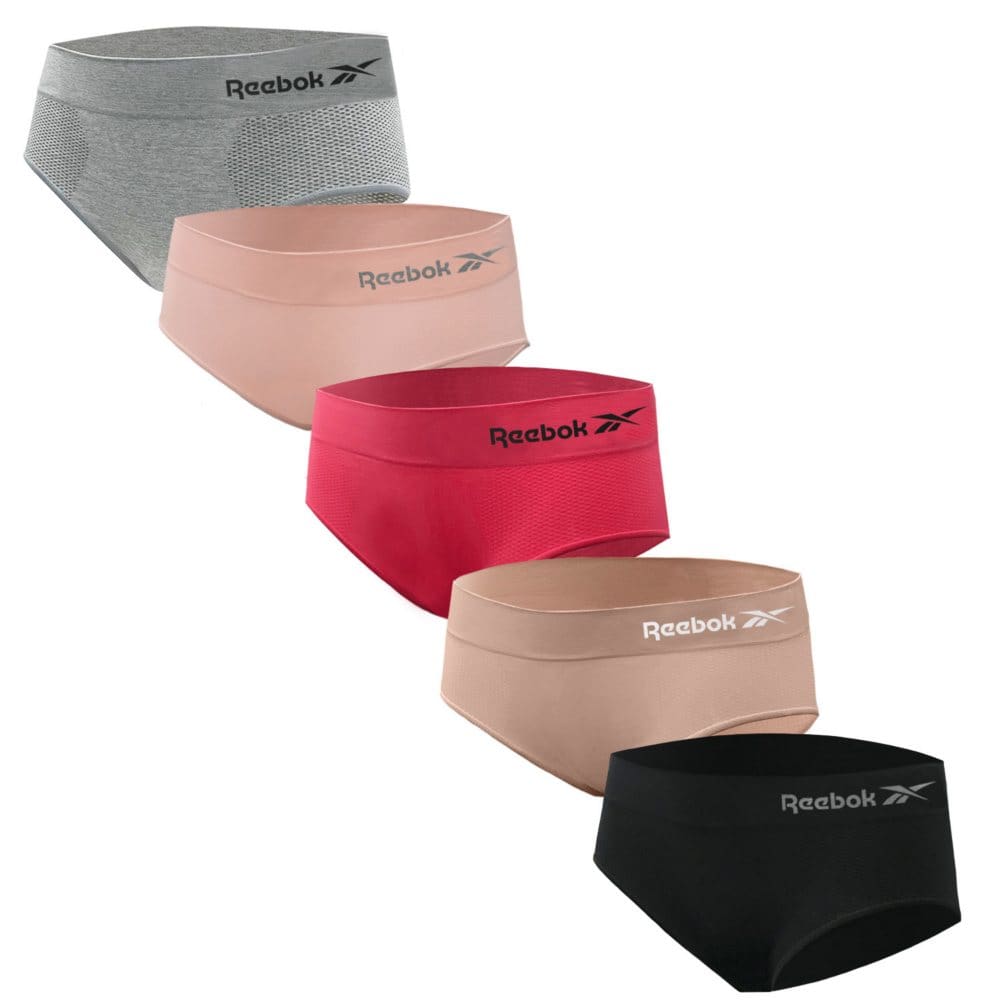 Reebok Ladies 5-pack Seamless Hipster - Clothing Health & Beauty Savings - Reebok