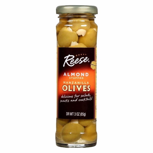 REESE Reese Olive Stfd Almnd, 3 Oz