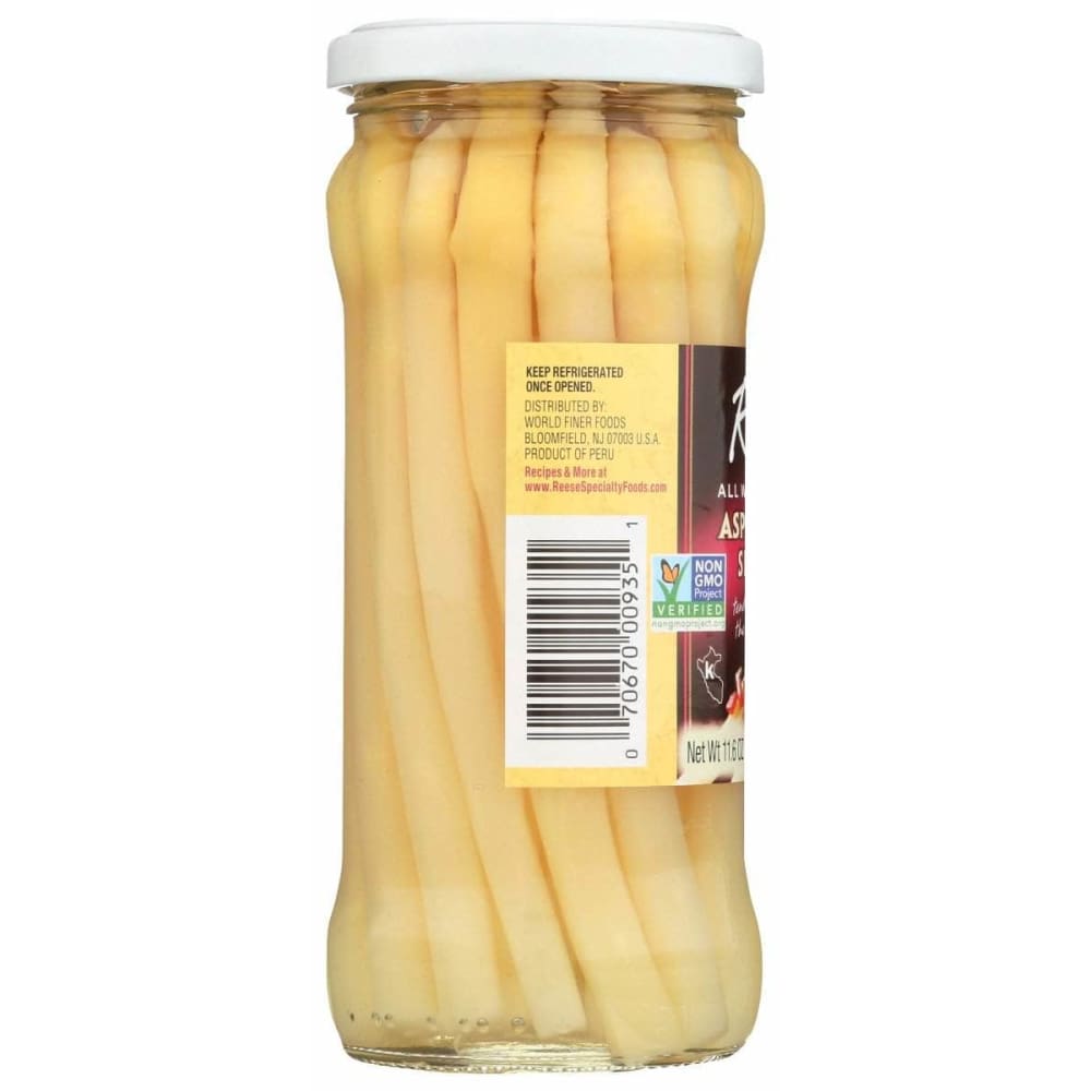 REESE Reese Asparagus White Glass, 11.6 Oz