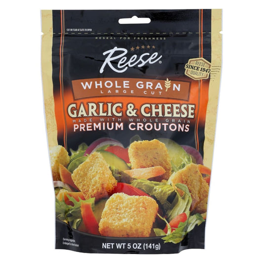 REESE: Crouton Whlgrn Chs Grlc 5 oz (Pack of 5) - Pantry > Condiments - REESE