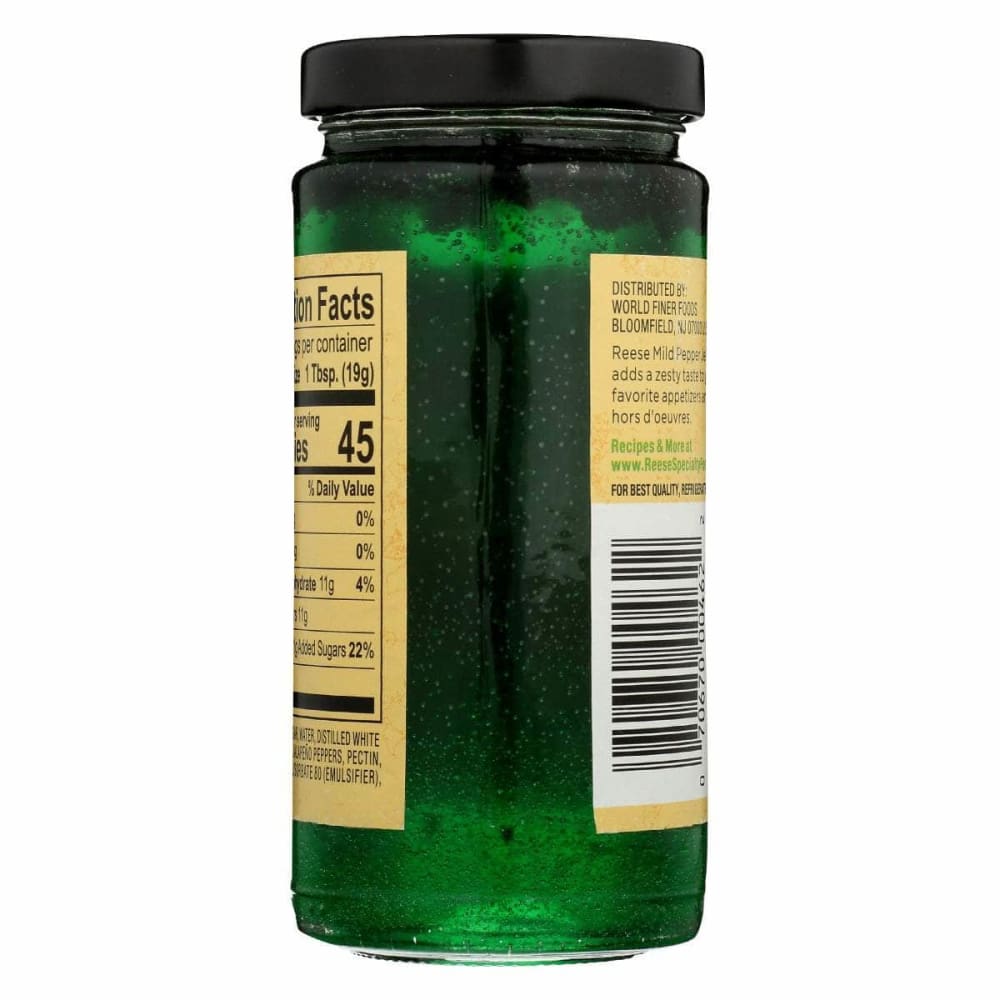 REESE: Mild Pepper Jelly, 10 oz (Case of 4) | ShelHealth