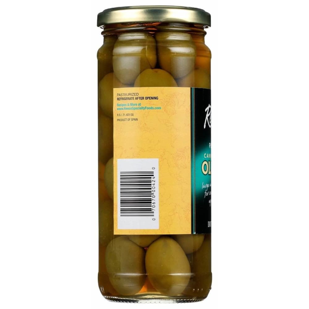 REESE Reese Olive Plain Cannonball, 10 Oz