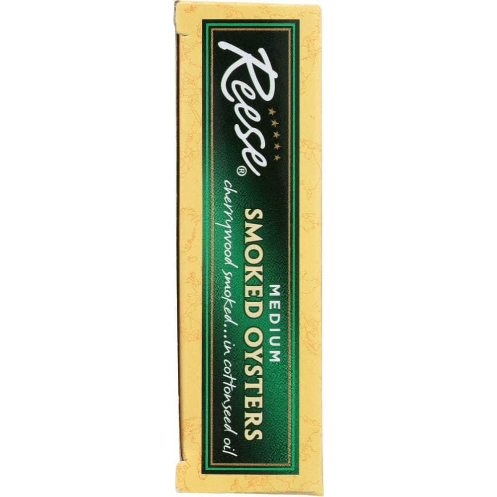 Reese Reese Smoked Oyster Medium, 3.7 Oz