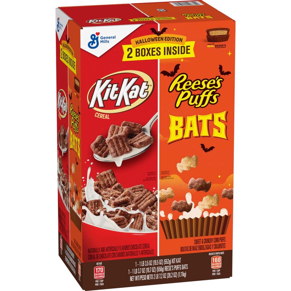 Reese’s Bats and KitKat Breakfast Cereal (39.2 oz. 2 pk.) - New Items - Reese’s