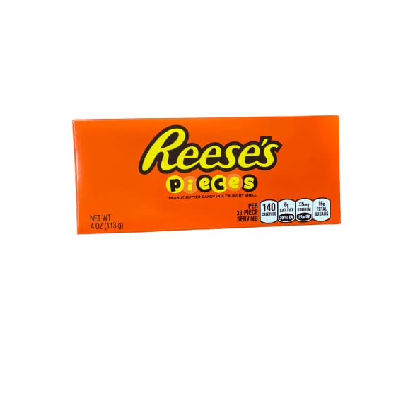 Reese's REESE'S, PIECES Peanut Butter in a Crunchy Shell Candy, Gluten Free, 4 oz, Box
