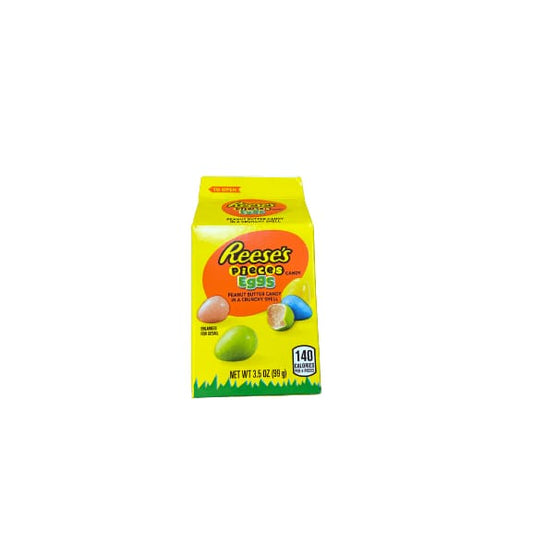 REESE'S REESE'S PIECES Peanut Butter in a Crunchy Shell Eggs Candy, Easter, 3.5 oz.