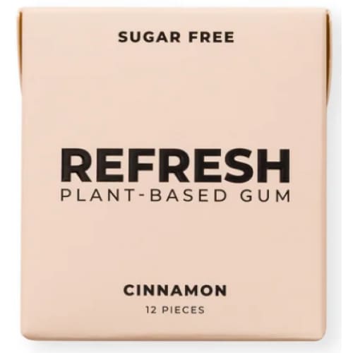 REFRESH GUM: Gum Cinnamon 12 pc (Pack of 6) - Grocery > Chocolate Desserts and Sweets > Candy - REFRESH GUM