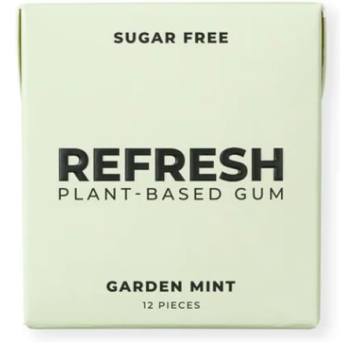 REFRESH GUM: Gum Garden Mint 12 pc (Pack of 5) - Grocery > Chocolate Desserts and Sweets > Candy - REFRESH GUM