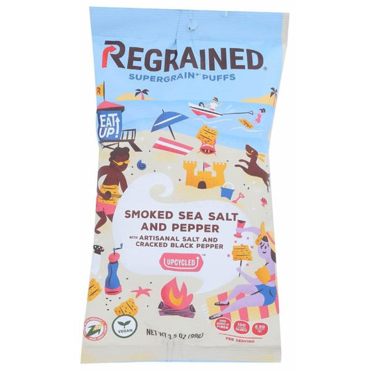 REGRAINED Regrained Puffed Snacks Ss Pepper, 3.5 Oz