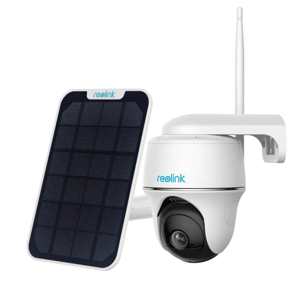 Reolink Argus PT + Reolink Solar Panel Wi-Fi Camera for Home Security (Pack of 3) - Surveillance Cameras - Reolink