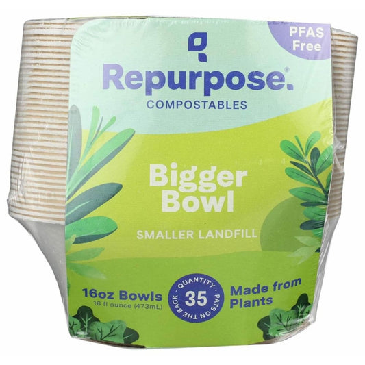 REPURPOSE Repurpose Bowls Bagasse 35Ct, 35 Ea