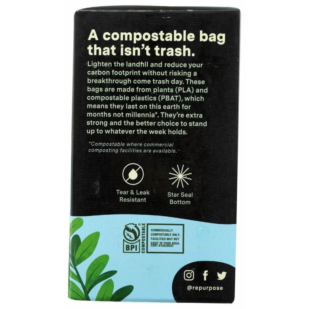 REPURPOSE Repurpose Food Scrap Bags 3 Gallon, 50 Ea