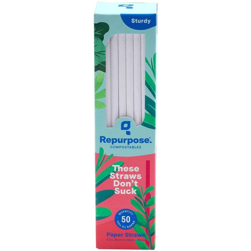REPURPOSE Repurpose Paper Straw, 50 Ea
