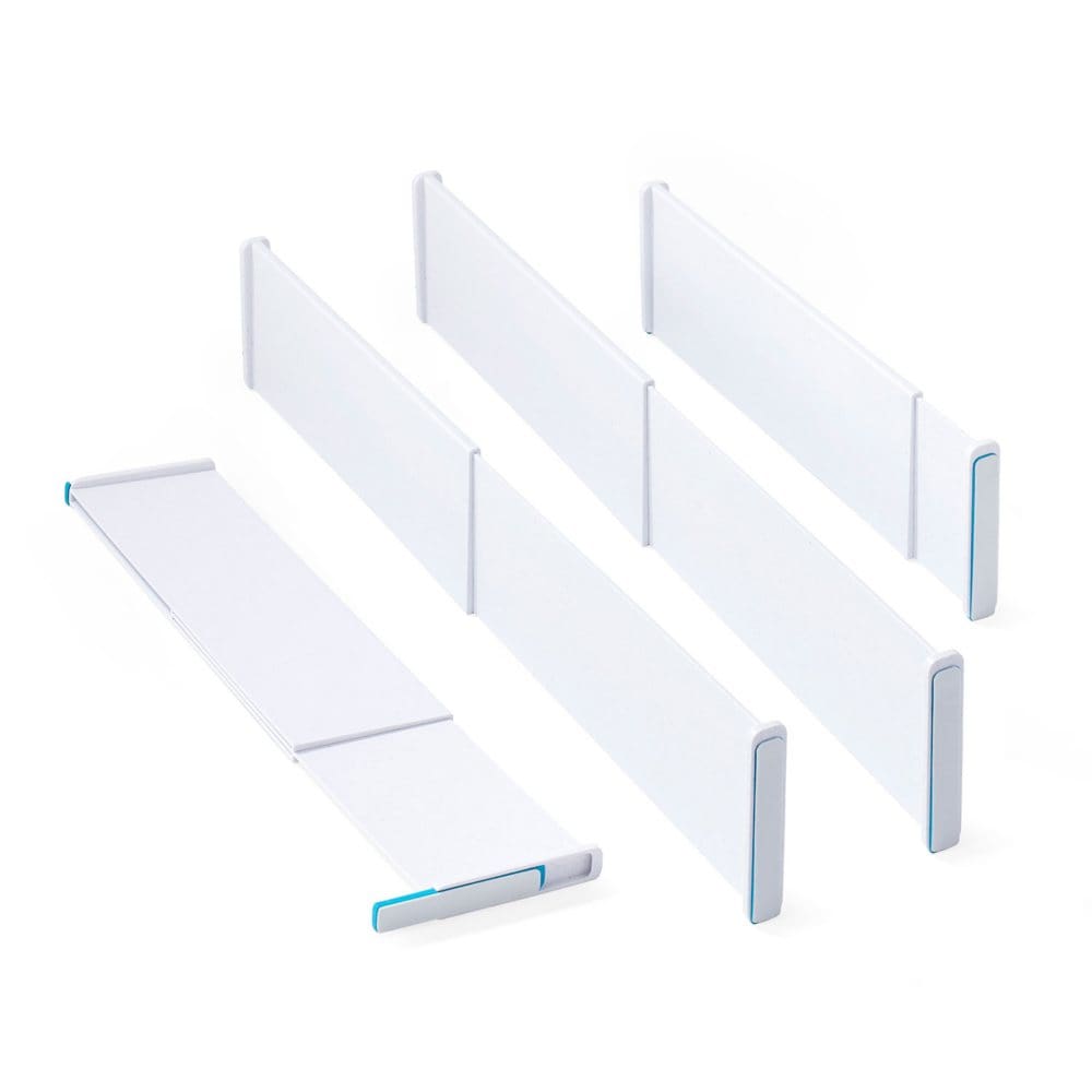 Restickable™ 4-Piece Deep Drawer Divider Set - Cabinet & Drawer Storage - ShelHealth