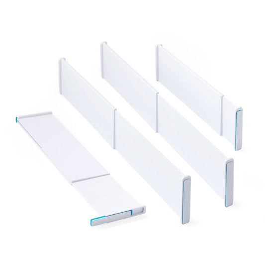 Restickable™ 4-Piece Deep Drawer Divider Set - Cabinet & Drawer Storage - ShelHealth