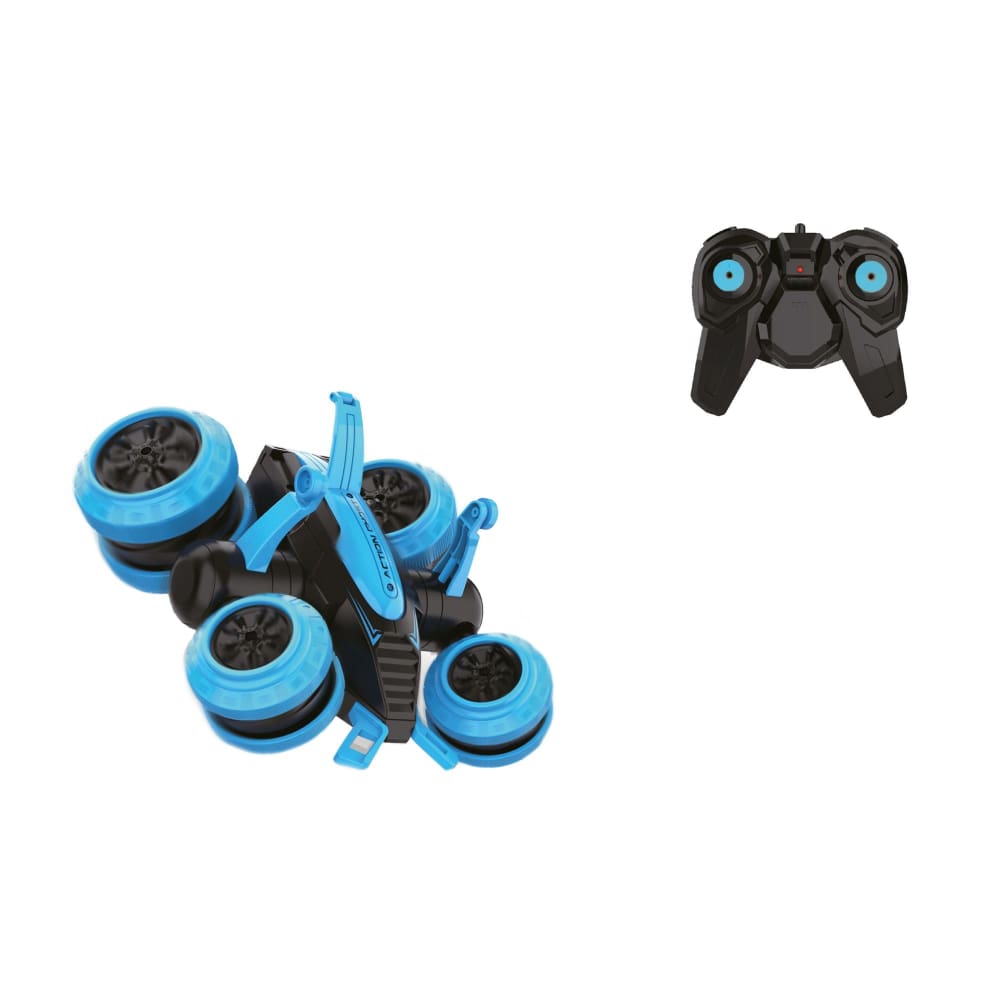 Rev-Volt 2.4 GHz Hover Stunt Storm RC Vehicle - Blue - Home/Toys/Vehicles Trains & RC Toys/RC Vehicles/ - Unbranded