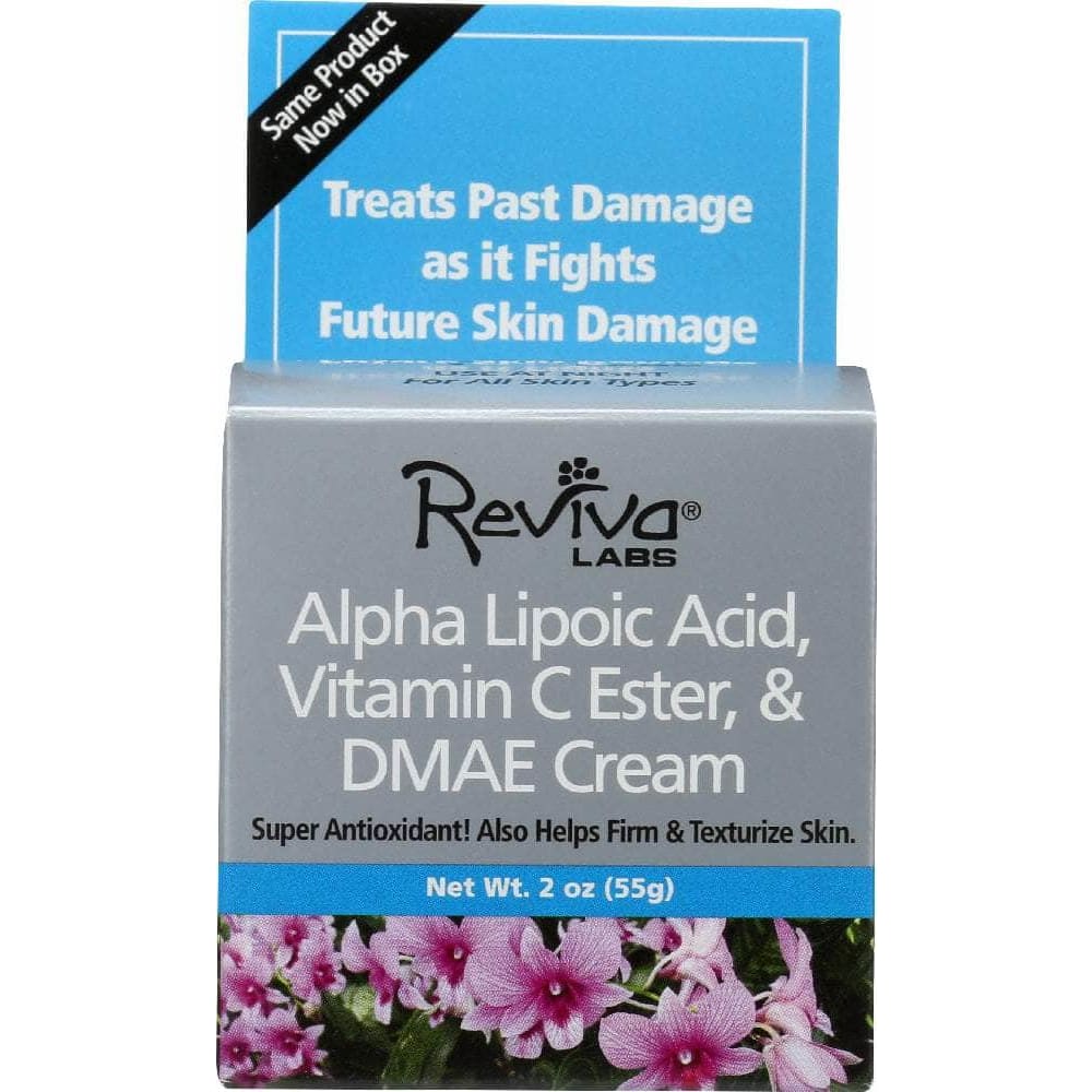Reviva Labs Reviva Labs Alpha Lipoic Acid Vitamin C Ester & DMAE Cream, 2 oz