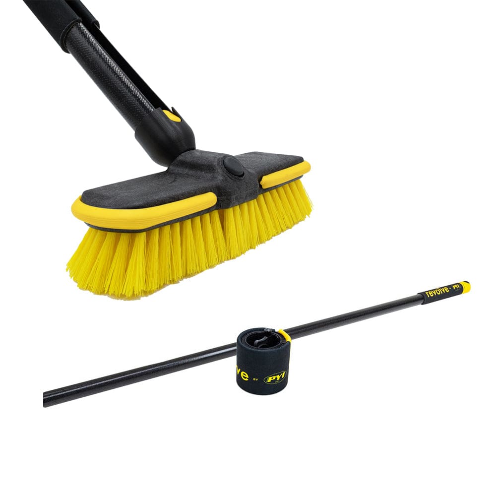 Revolve Rollable Utility Pole w/ Firm Brush - Winterizing | Cleaning,Boat Outfitting | Cleaning - Revolve