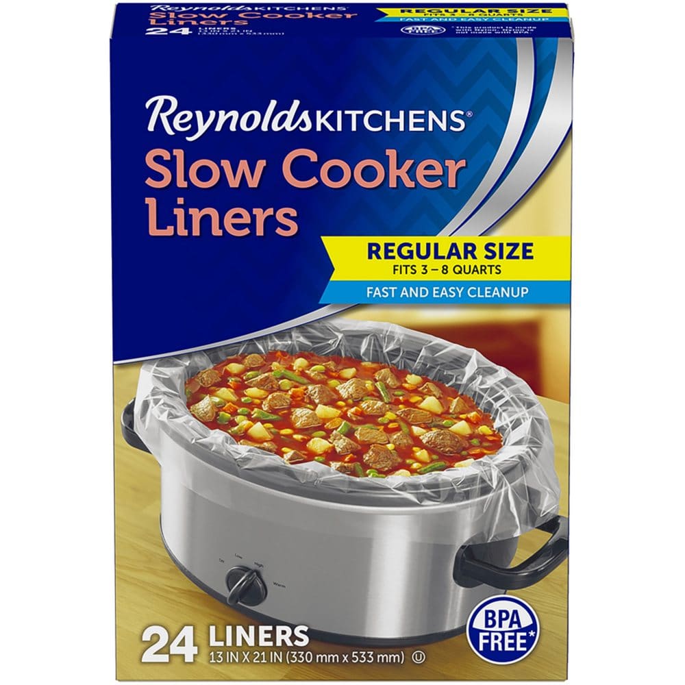 Reynolds Kitchens Slow Cooker Liners Regular Size (24 ct.) - Paper & Plastic - Reynolds