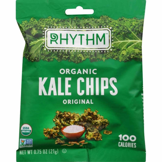 RHYTHM SUPERFOODS Rhythm Superfoods Chip Kale Original Org, 0.75 Oz