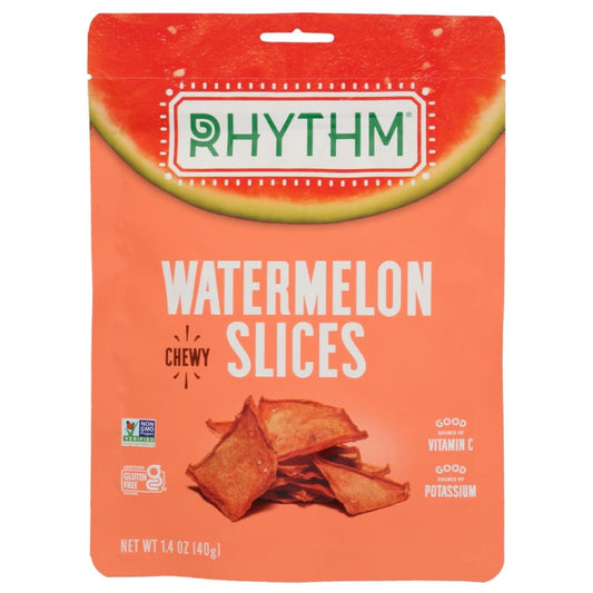 RHYTHM SUPERFOODS: Watermelon Slices 1.4 OZ (Pack of 5) - Fruit Snacks - RHYTHM SUPERFOODS