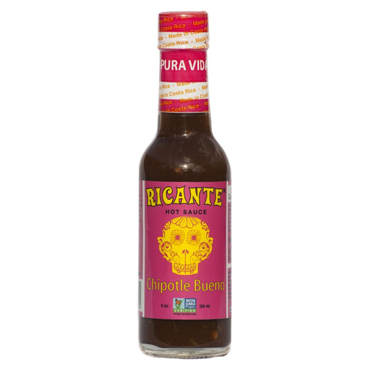 RICANTE HOT SAUCE: Chipotle Bueno Hot Sauce 5 oz (Pack of 5) - Pantry > Condiments - RICANTE HOT SAUCE