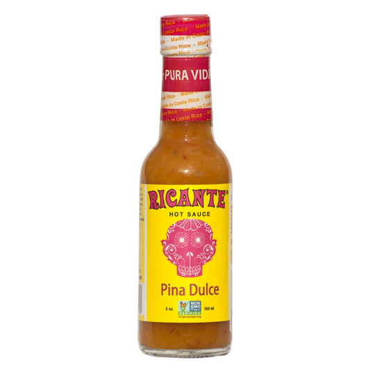RICANTE HOT SAUCE: Pina Dulce Hot Sauce 5 oz (Pack of 5) - Pantry > Condiments - RICANTE HOT SAUCE