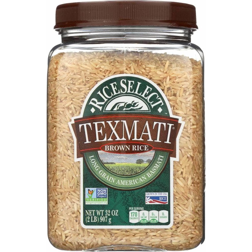 Riceselect Rice Select Texmati Long Grain American Basmati Brown Rice, 2 Lb