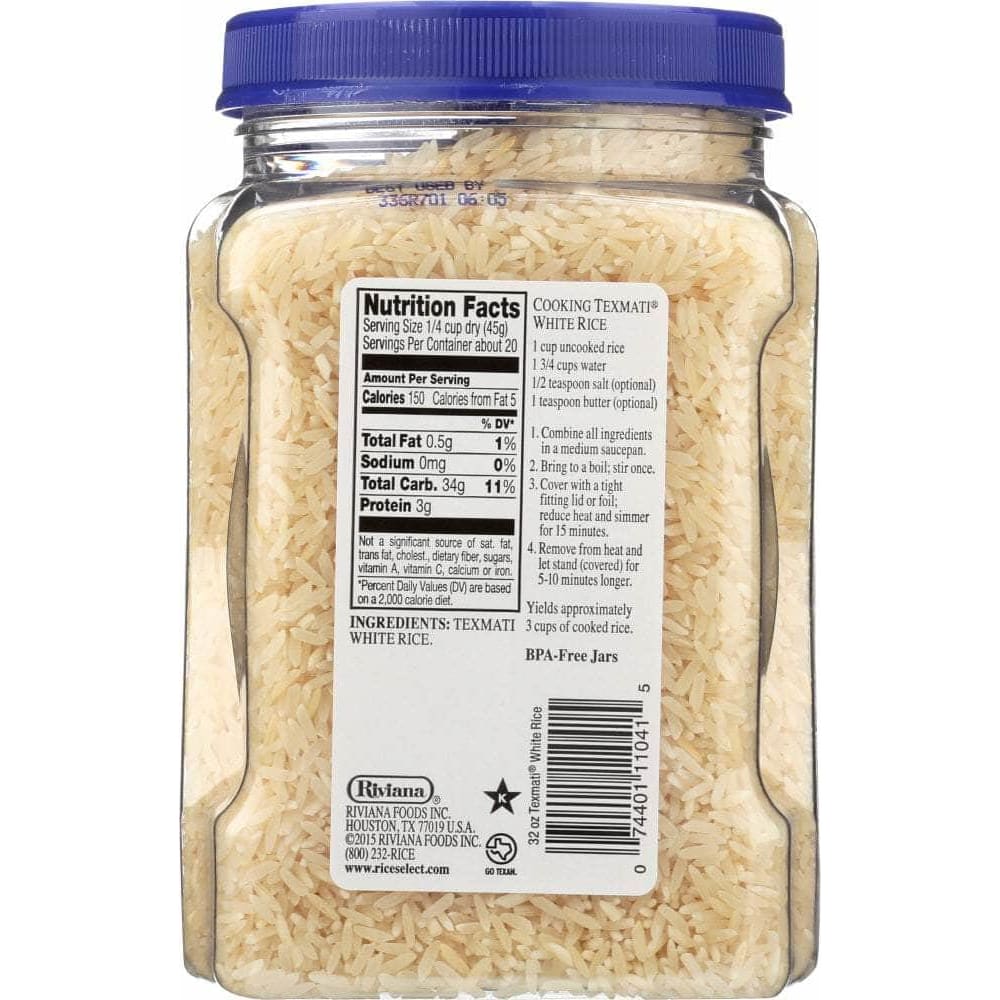 Riceselect Rice Select Texmati Long Grain American Basmati White Rice, 32 Oz