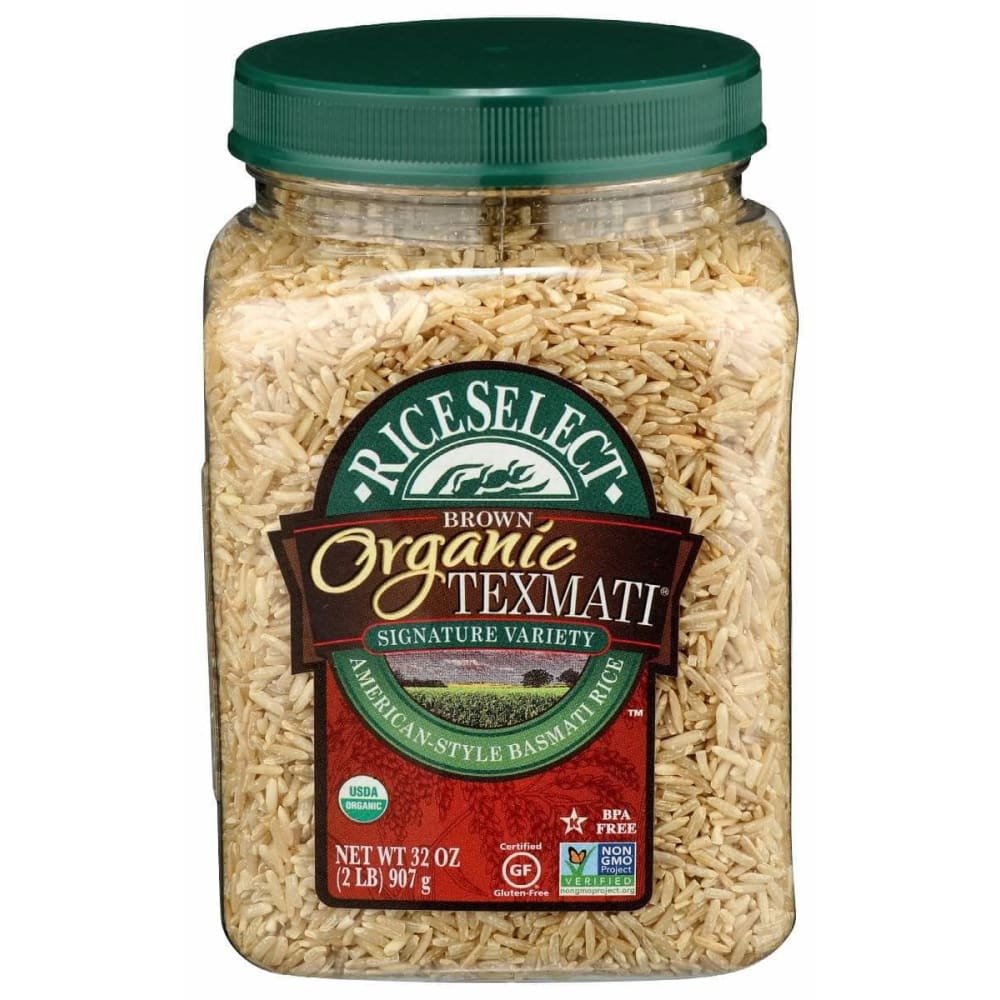 RICESELECT Riceselect Organic Texmati Brown Rice, 32 Oz