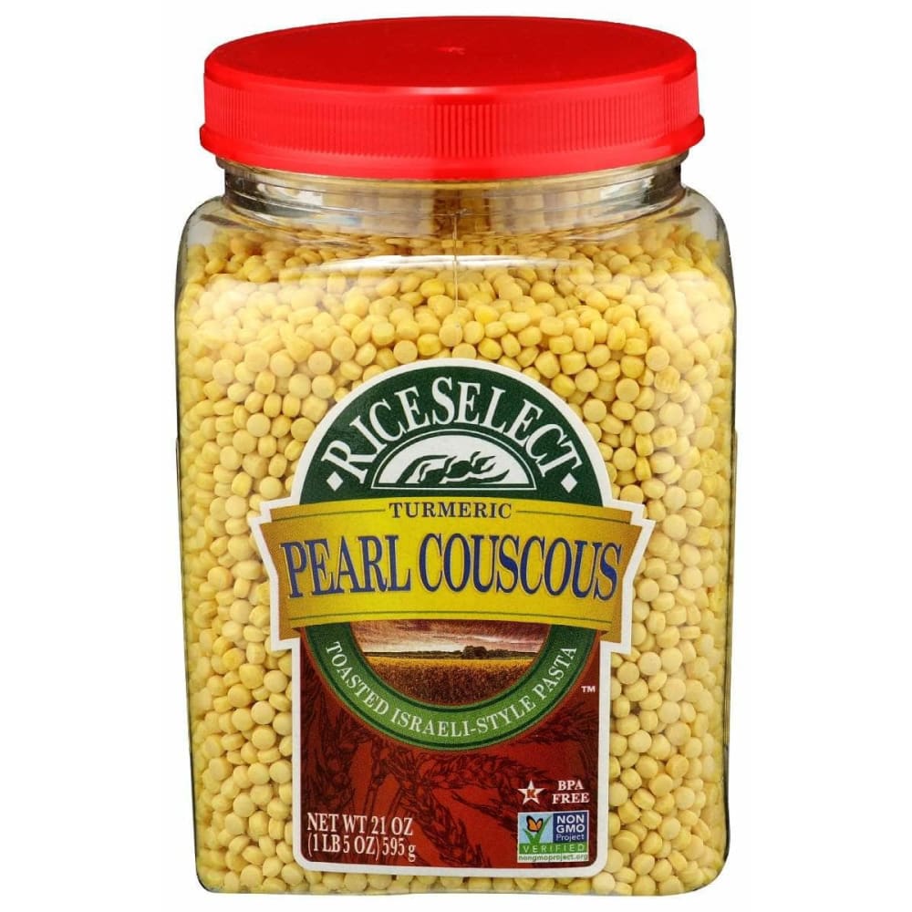 RICESELECT Riceselect Pearl Couscous Turmeric, 21 Oz