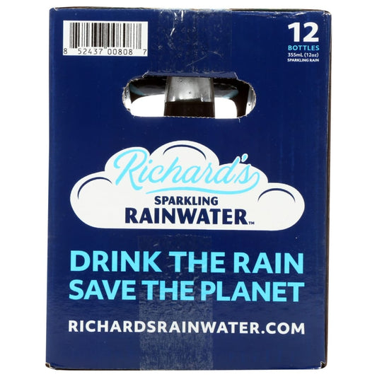 RICHARDS RAINWATER: Water Sparkling 12Pk 144 FO (Pack of 2) - Grocery > Beverages > Water > Sparkling Water - RICHARDS RAINWATER