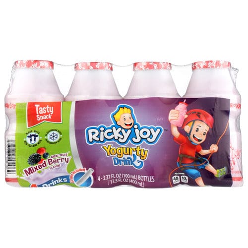 RICKY JOY: Drink Yogurty Mixed Brry 13.5 FO (Pack of 4) - Grocery > Beverages > Milk & Milk Substitutes - RICKY JOY