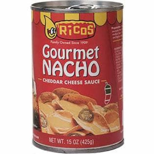 RICOS Grocery > Pantry > Condiments RICOS: Cheese Nacho Grmt, 15 oz