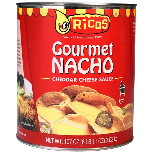 Ricos Gourmet Nacho Cheese Sauce (107 oz.) - Concession Food Supplies - Ricos