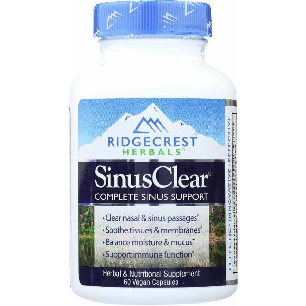 Ridgecrest Herbals Ridgecrest Herbal Sinus Clear, 60 vc