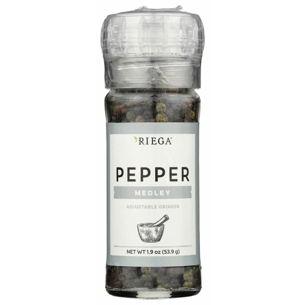 RIEGA RIEGA Pepper Medley Adjustable Grinder, 1.9 oz