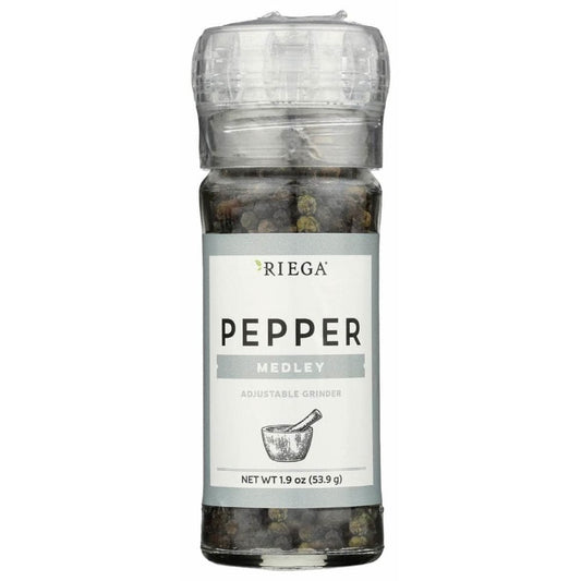 RIEGA RIEGA Pepper Medley Adjustable Grinder, 1.9 oz