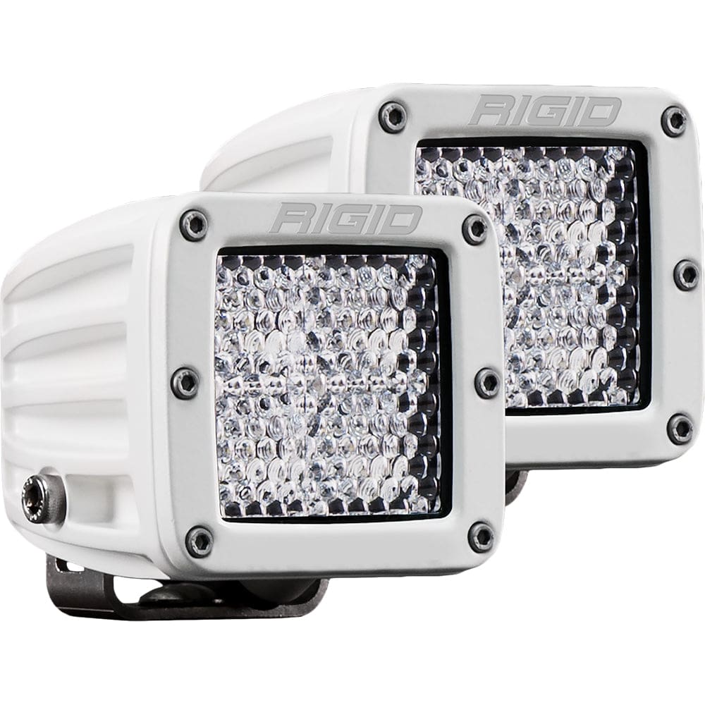 RIGID Industries D-Series PRO Hybrid-Diffused LED - Pair - White - Lighting | Flood/Spreader Lights - RIGID Industries