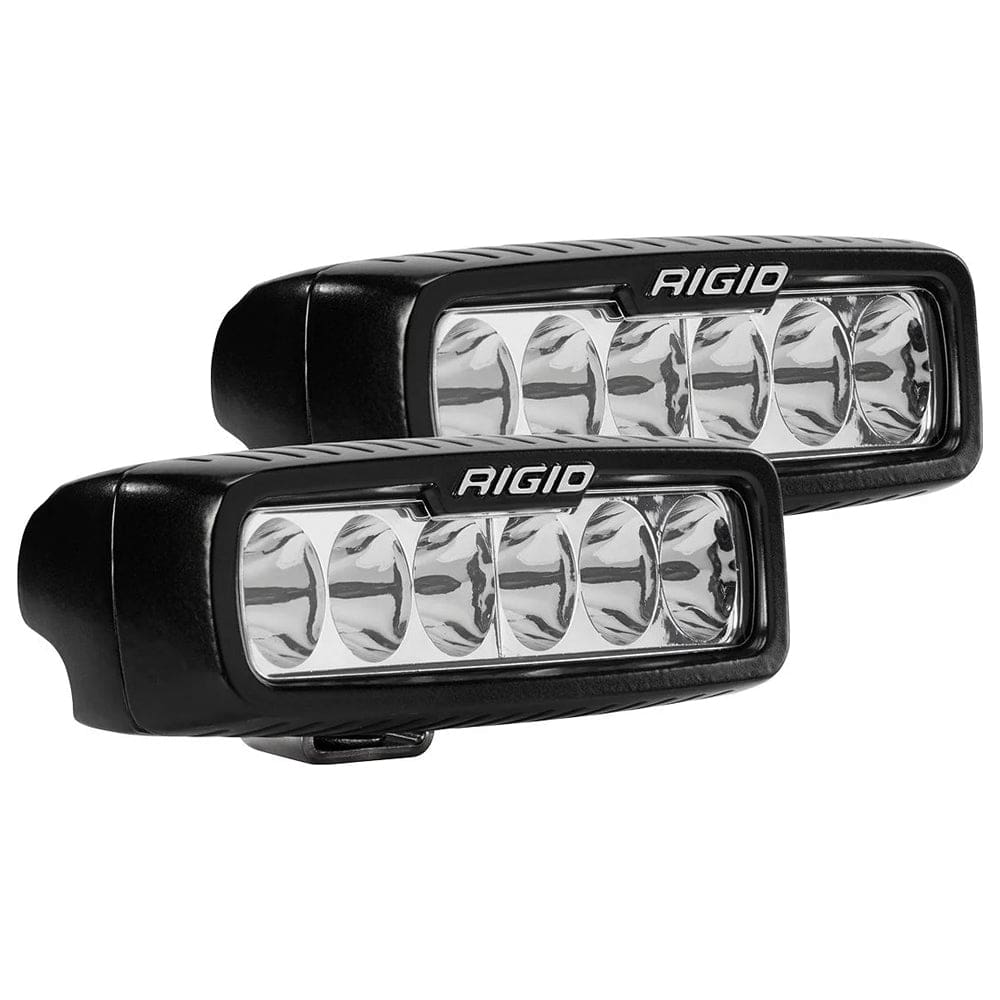 RIGID Industries SR-Q Series PRO Driving Surface Mount Pair Black Lights - Lighting | Flood/Spreader Lights - RIGID Industries