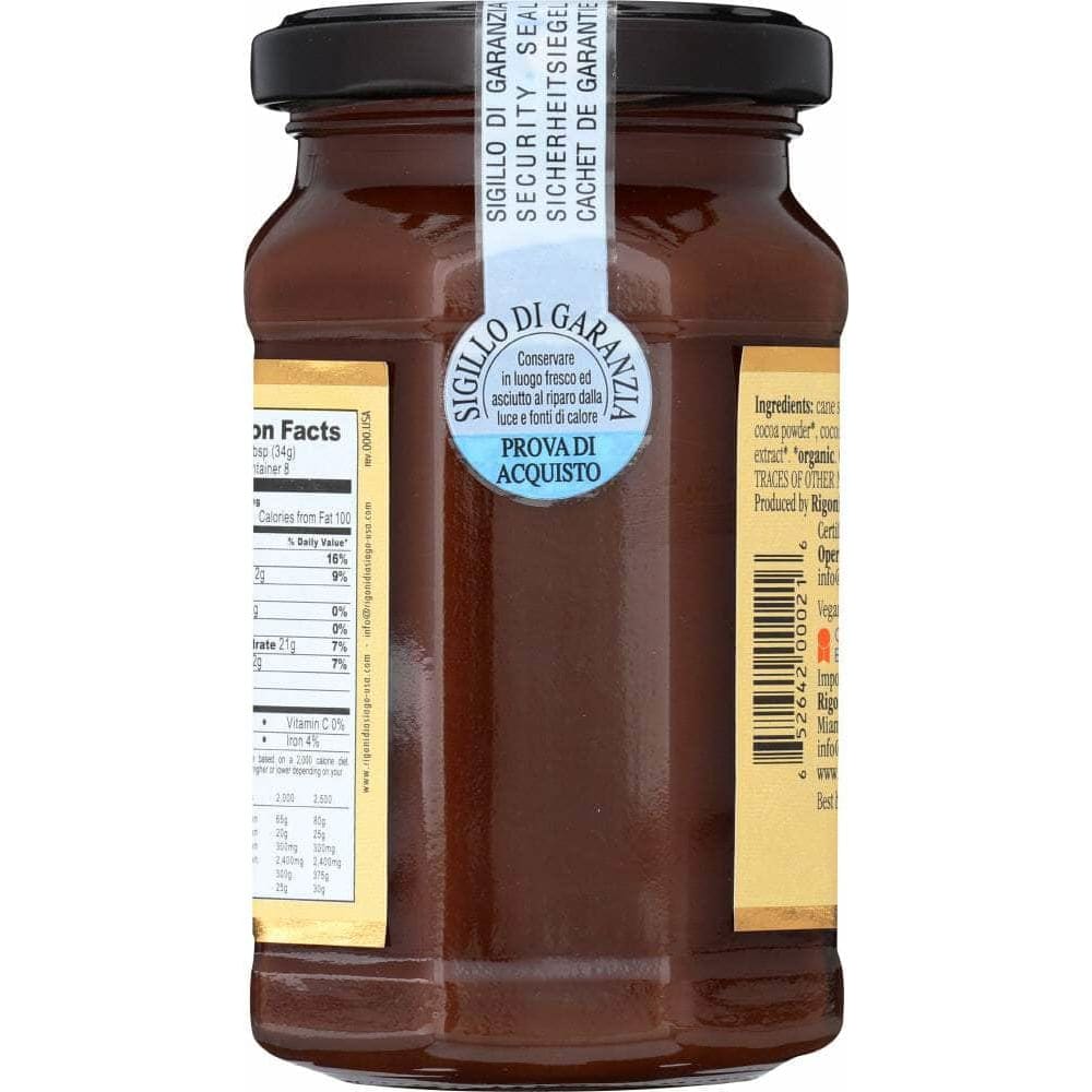Rigoni Rigoni Nocciolata Dairy Free Organic Hazelnut & Cocoa Spread, 9.52 oz