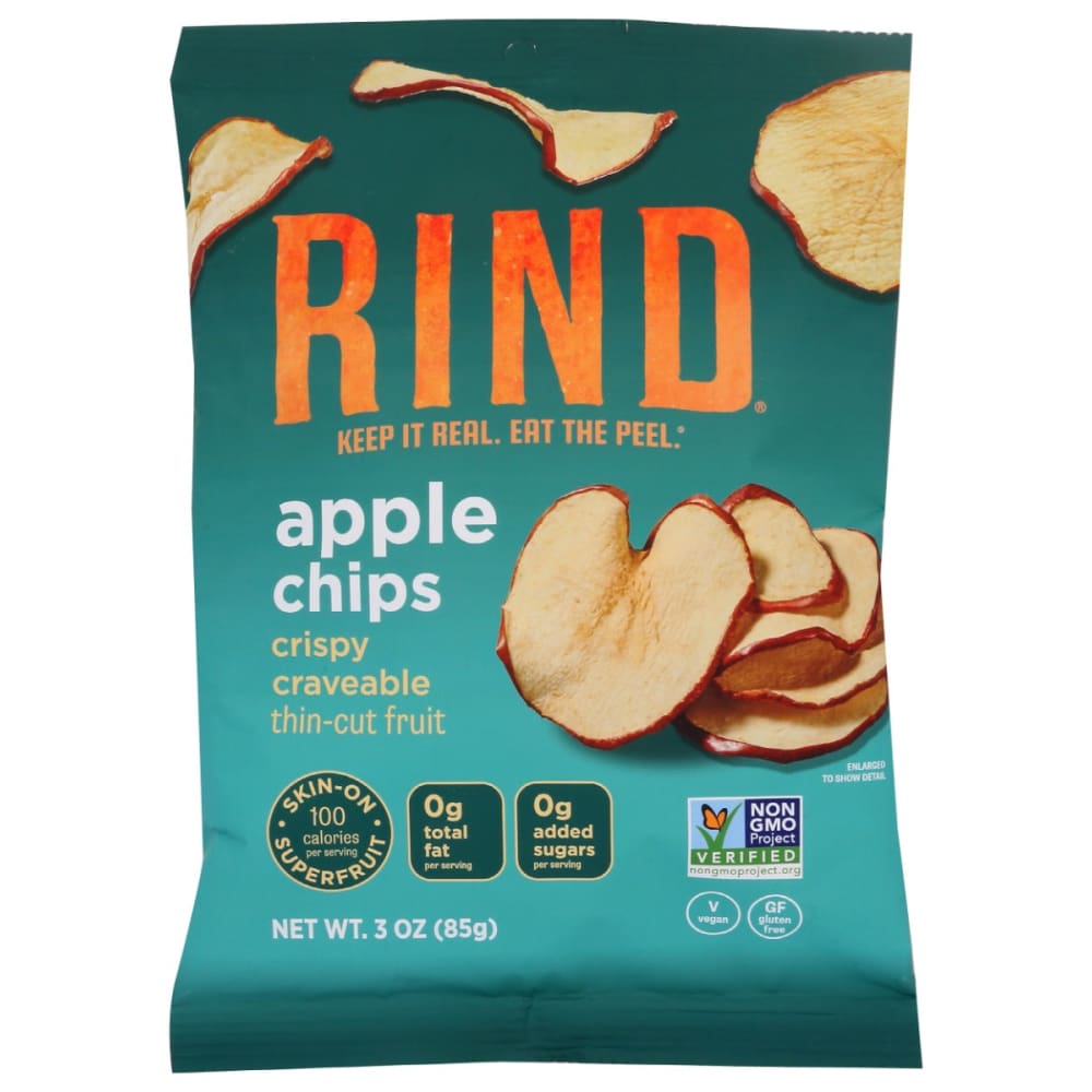 RIND: Crispy Apple Chips 3 OZ (Pack of 4) - RIND