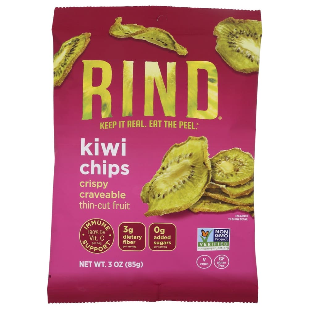 RIND: Crispy Kiwi Chips 3 OZ (Pack of 4) - RIND