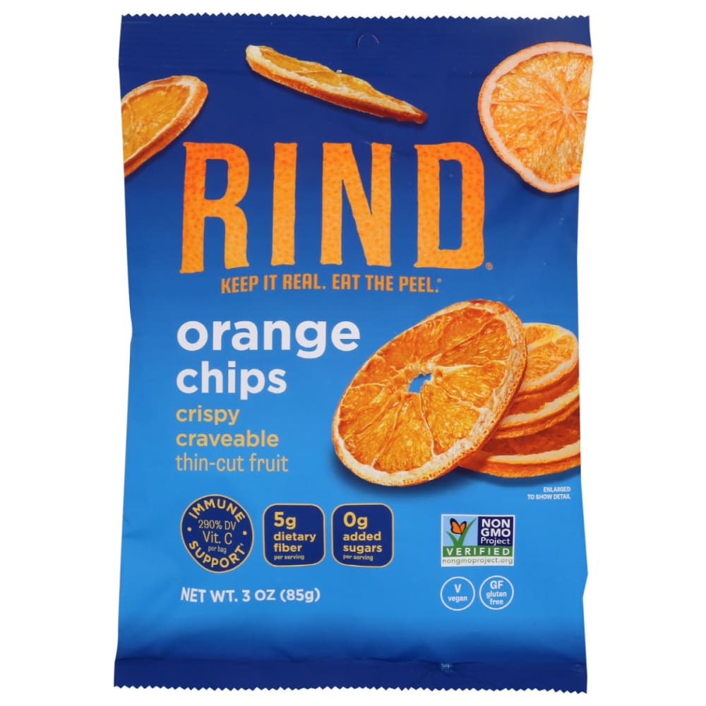 RIND: Crispy Orange Chips 3 OZ (Pack of 4) - RIND