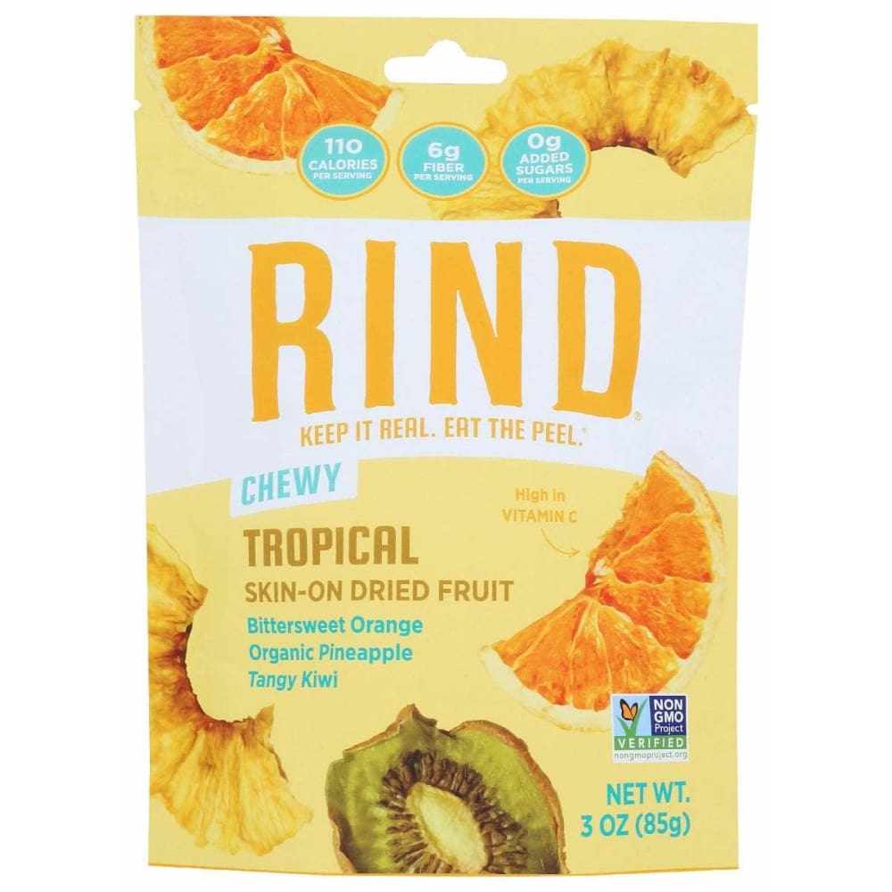 RIND Grocery > Snacks > Fruit Snacks RIND: Tropical Skin On Dried Fruit, 3 oz