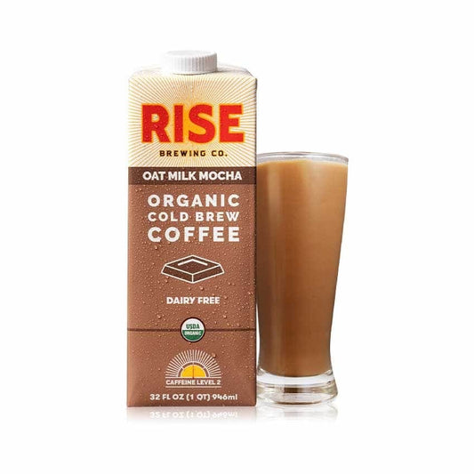 RISE BREWING CO Grocery > Beverages > Coffee, Tea & Hot Cocoa RISE BREWING CO: Latte Cold Brew Mocha Oat, 32 fo