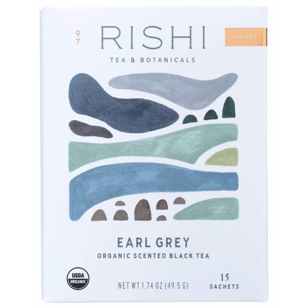 RISHI TEA RISHI TEA Tea Earl Grey 15Ct, 49.5 gm