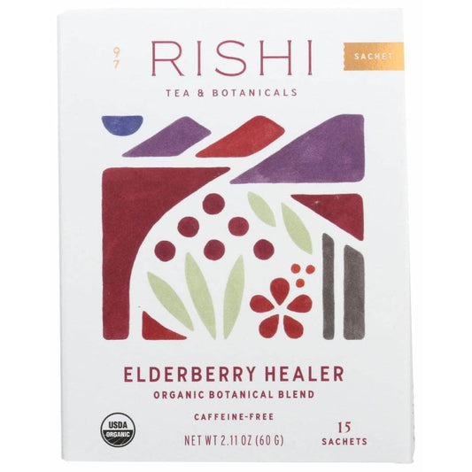 RISHI TEA RISHI TEA Tea Elderberry 15 Ct, 2.11 oz